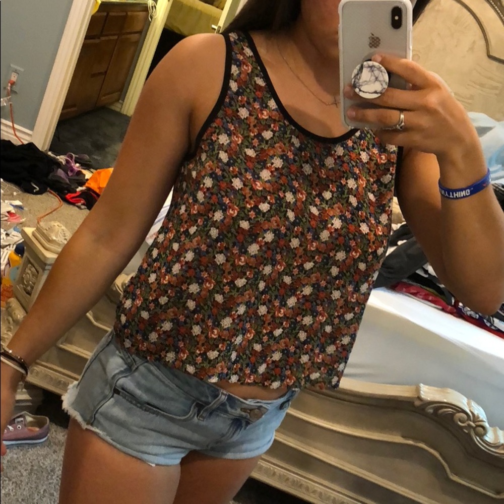Chloe K sheer top.